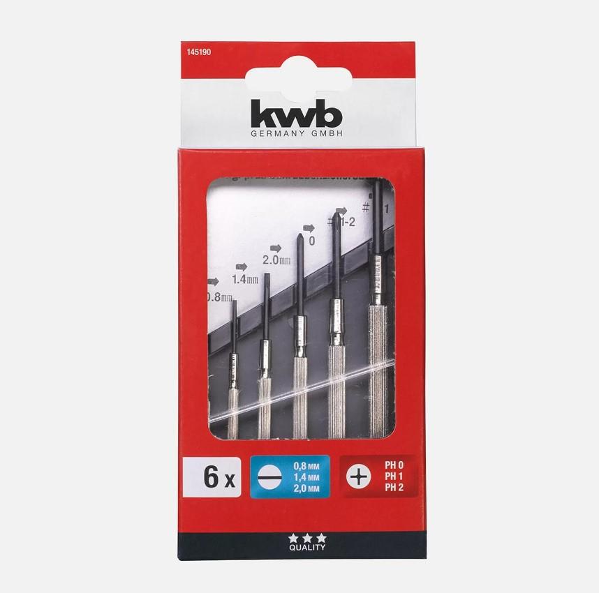 Kwb Saatçi Tornavida Seti 6 Parça 145190