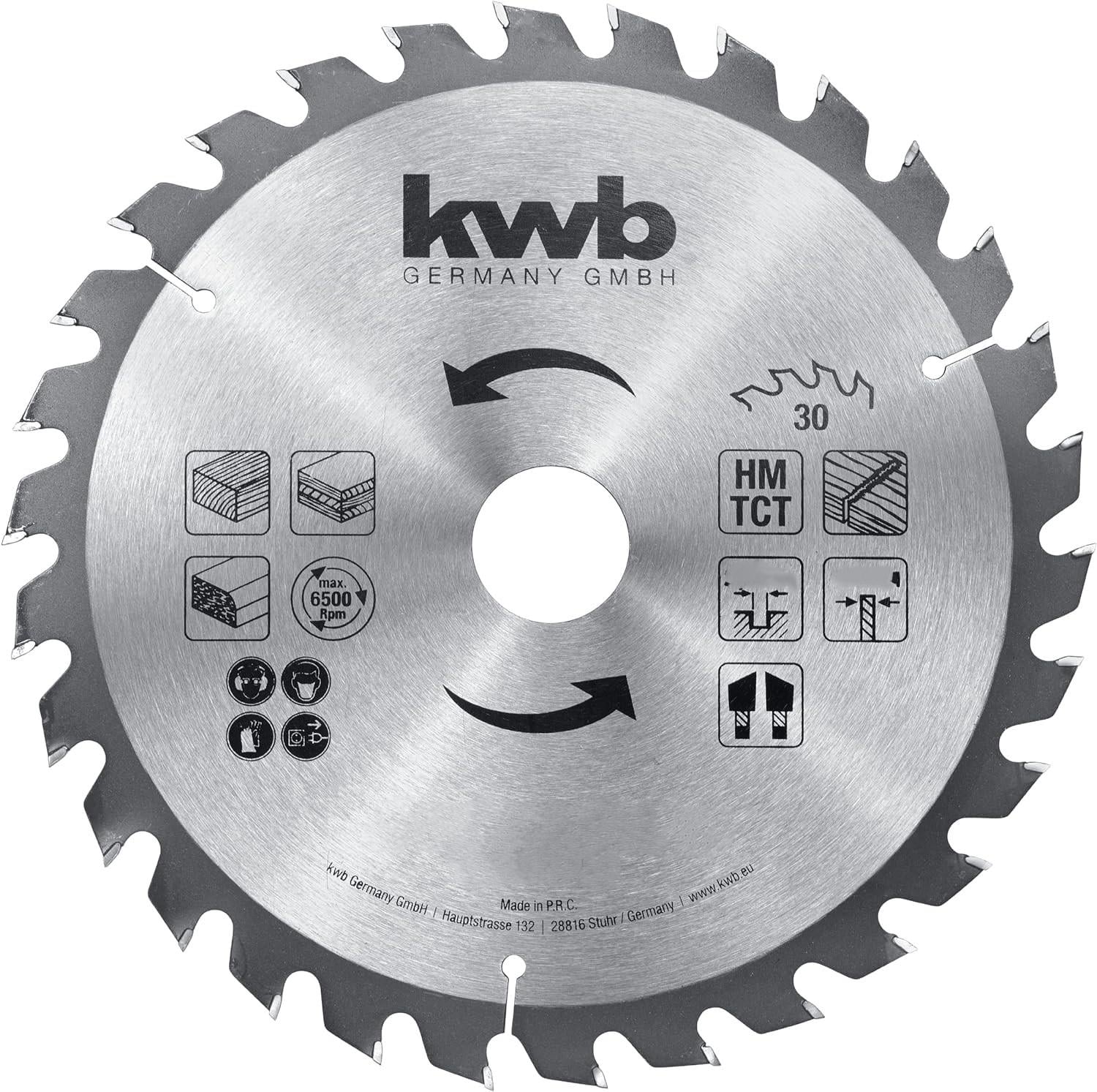 Kwb Sunta Testere 210*30.0 Mm 34 Diş Z34 587833Daire Testere Aksesuarları