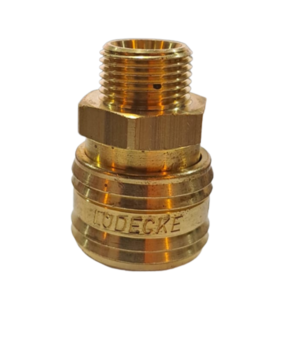 Ludecke ES 38 A 3/8'' Erkek Stoper GövdeHavalı El Aletleri