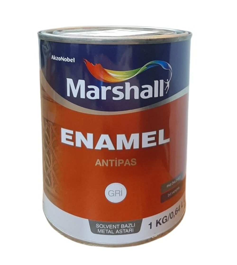 Marshall Enamel Antipas Gri 0,75 LtAstar Boyaları