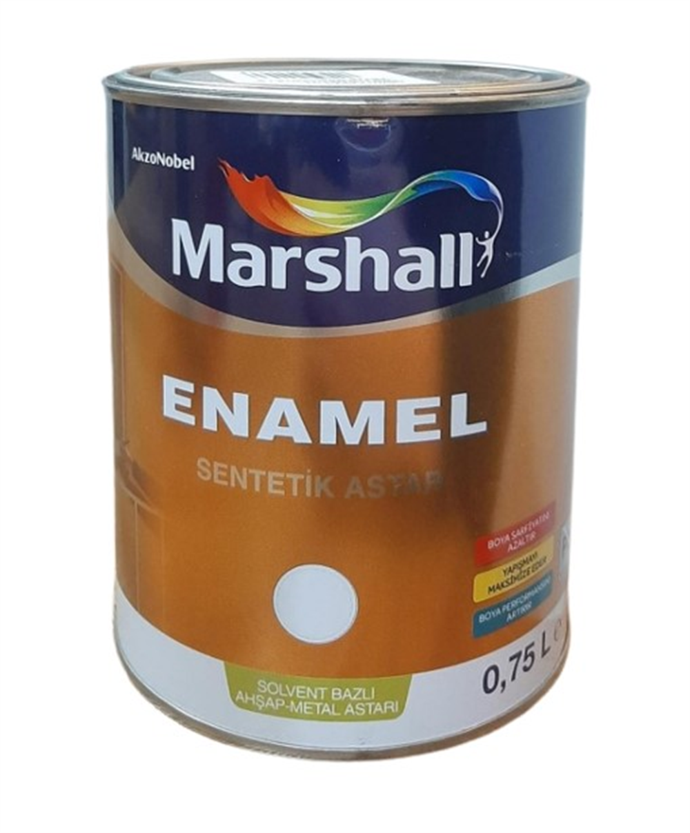 Marshall Enamel Sentetik Astar Beyaz 0,75 LtAstar Boyaları