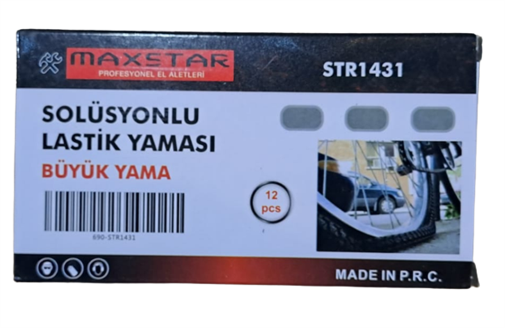 Maxstar Solüsyonlu Lastik Yaması Pk 1431