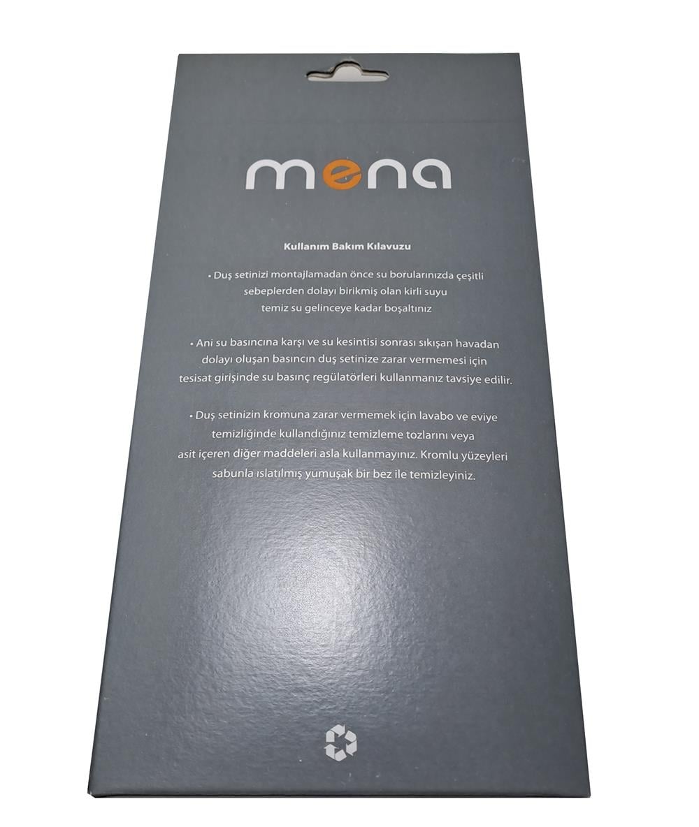 Mena Askılı Duş Seti 
