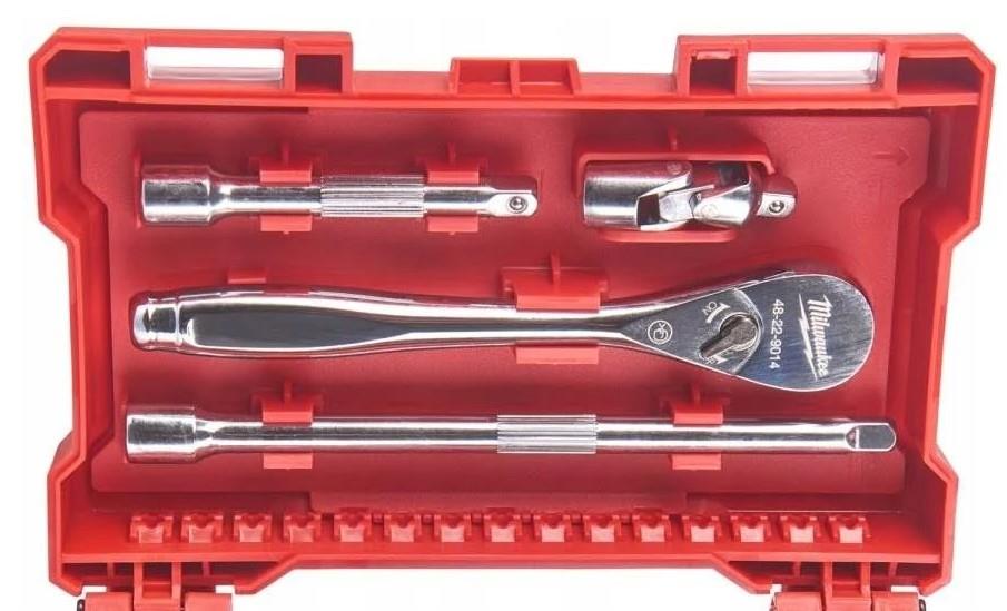 Milwaukee 1/4” 38 Parça Set Cırcır Ve Tornavida Kol 4932479096
