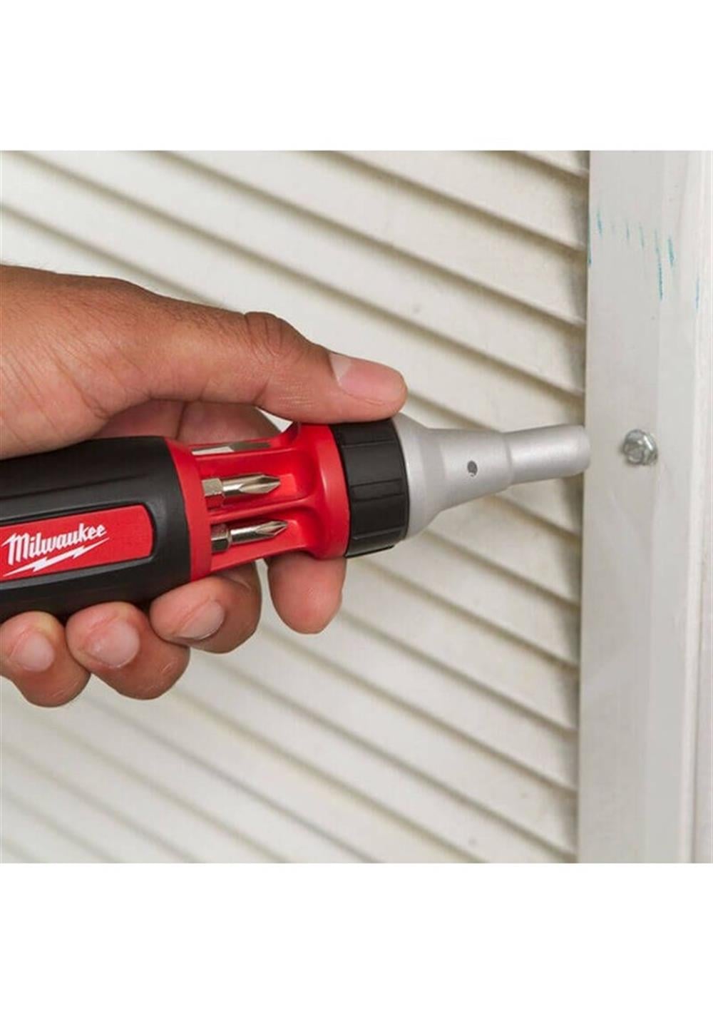 Milwaukee 9 İn 1 Multi-Bit Cırcırlı Tornavida Seti 4932471598