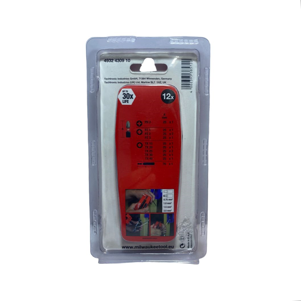 Milwaukee Bits Uç Set 12 Parça 4932430910