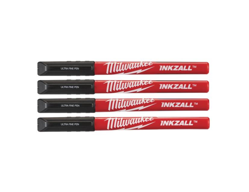 Milwaukee İnce Uçlu Marker Kalem 4lü 48223164