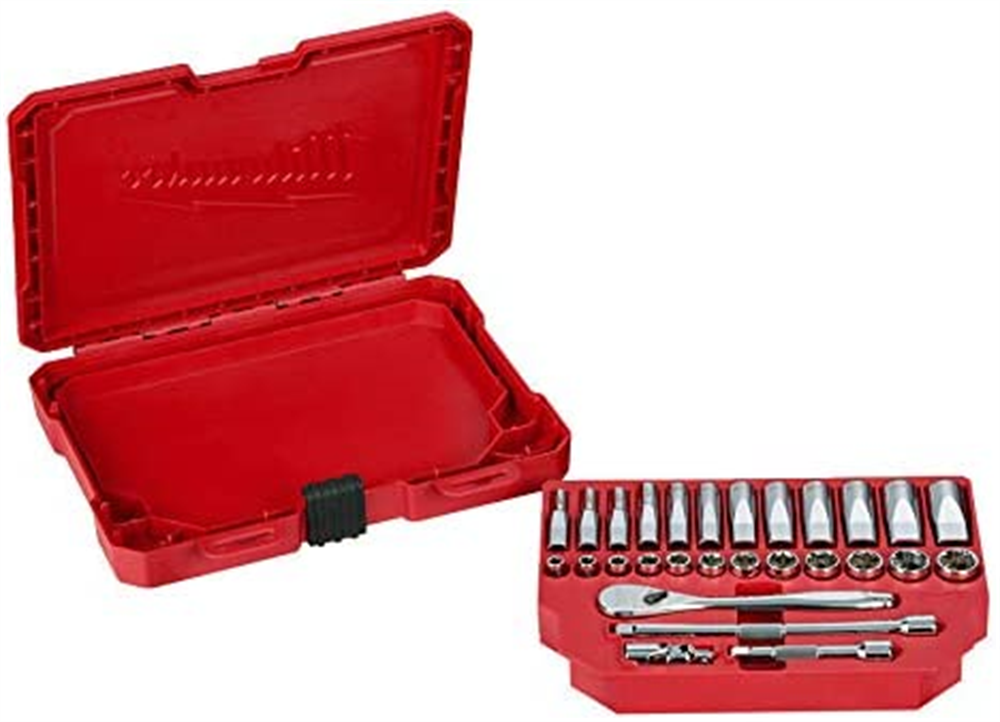 Milwaukee Lokma Takımı 1/4 28 Parça 4932464943