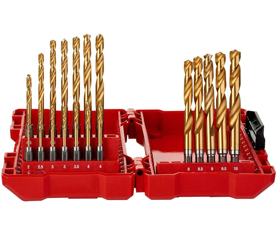 Milwaukee Metal Matkap Ucu Hex Girişli Hss-G 19 Parça 48894760