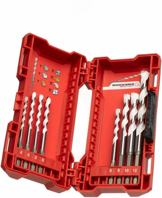 Milwaukee Multi Beton Matkap Ucu Hex Girişli 8 Parça 4932471112