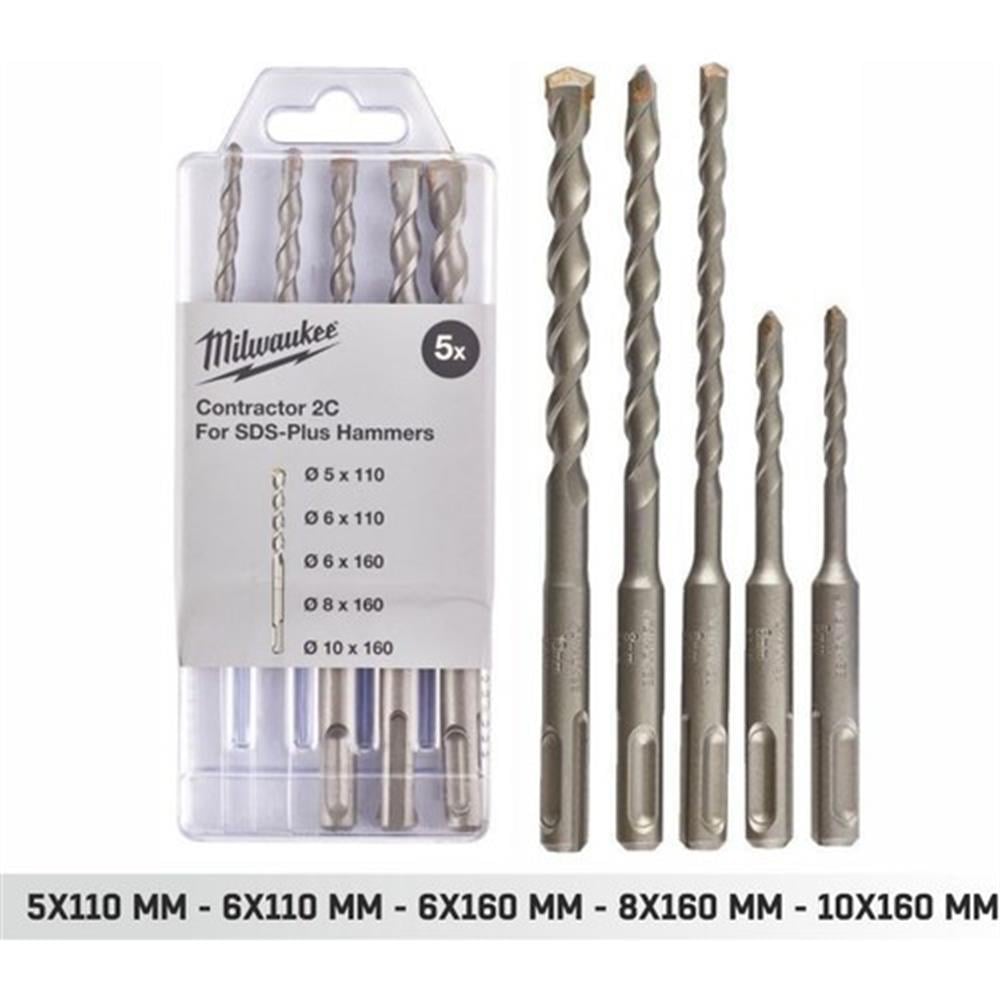 Milwaukee SDS-PLUS Matkap Ucu Set 5 Parça 4932471242Matkap Uçları