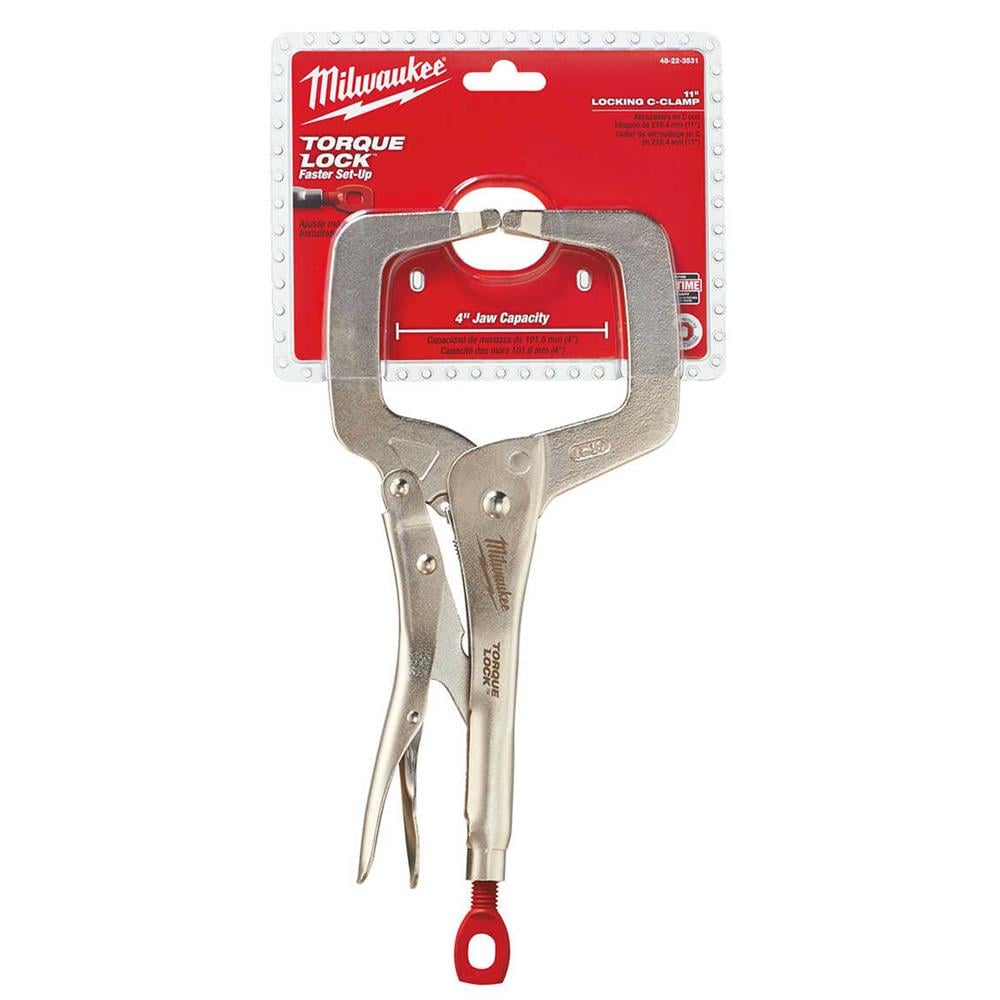 Milwaukee TORQUE LOCK™ 279 Mm C Tip Geniş Ayarlı Pense 4932471728