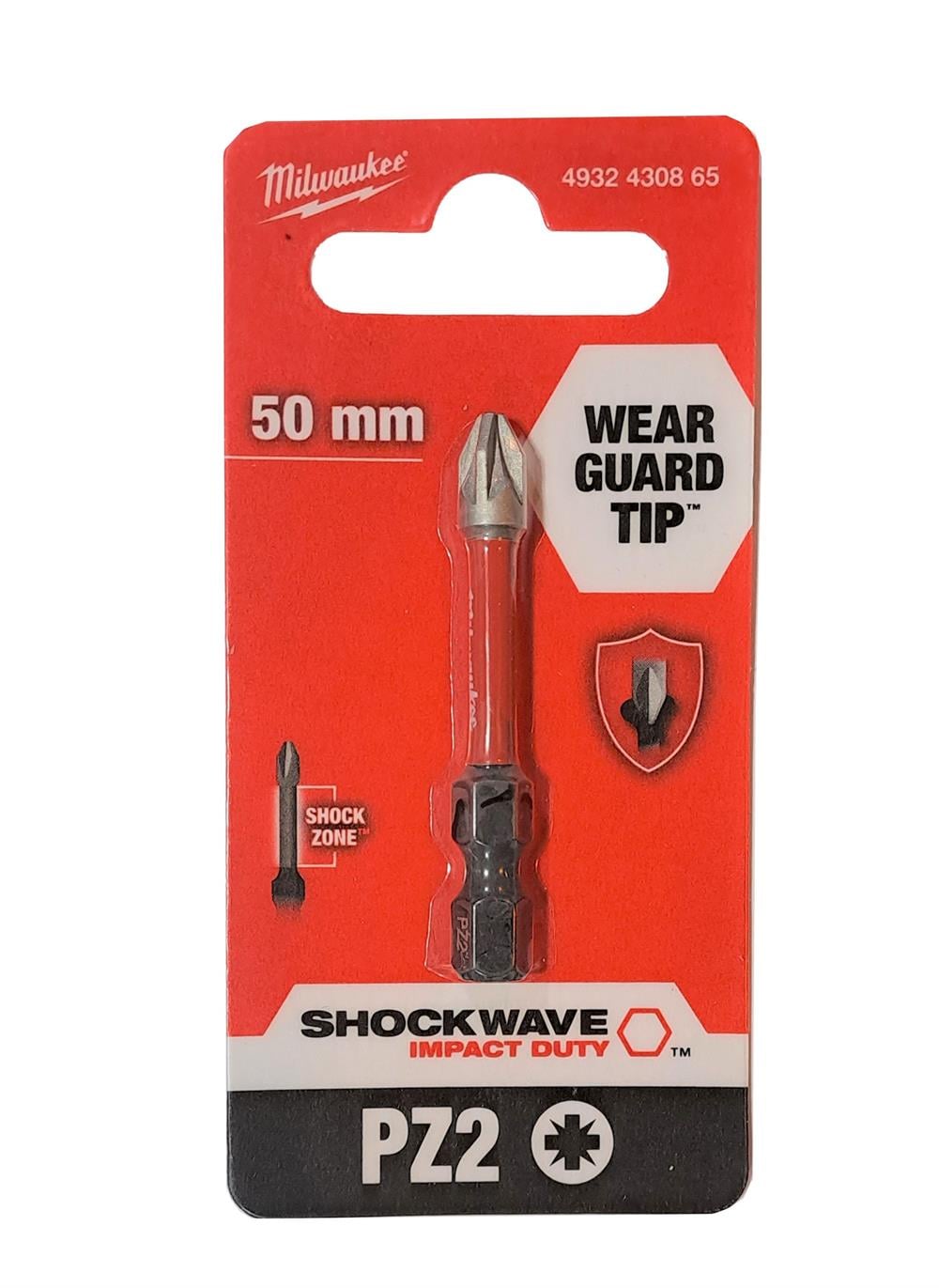 Milwaukee Yıldız Uç Pz2 50 Mm Blisterli 4932430865