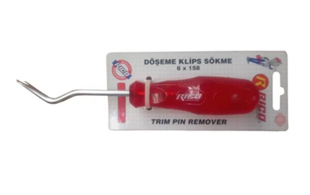 Oto Döşeme Klips Sökme Çıkarma 6X158 Mm 013-KK0162