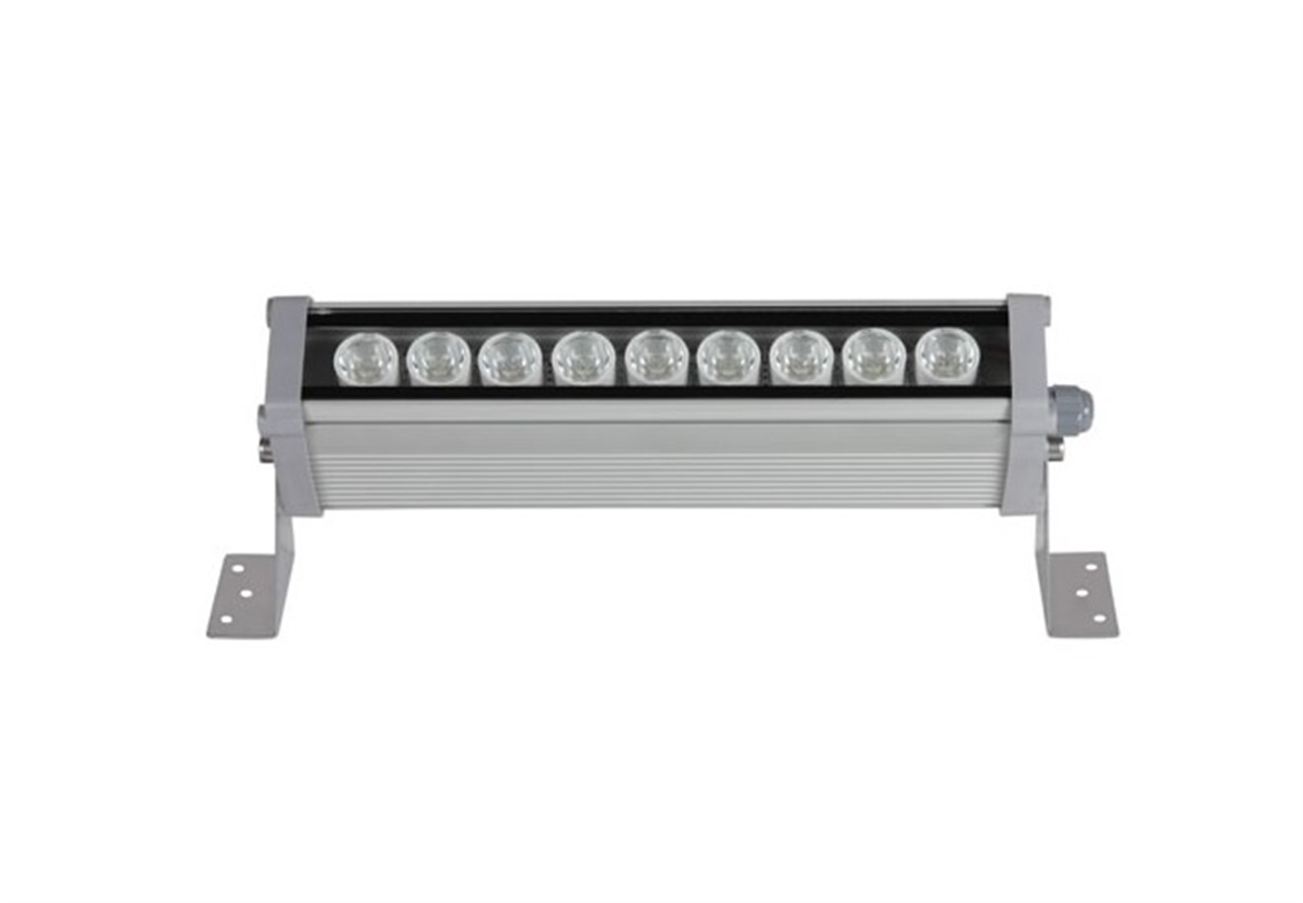 Pars 9 X 1W Wallwasher 25 Cm Kırmızı