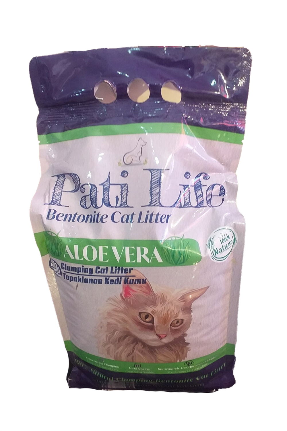Pati Life Kedi Kumu Aloe Vera 5 LtHayvan Kumları