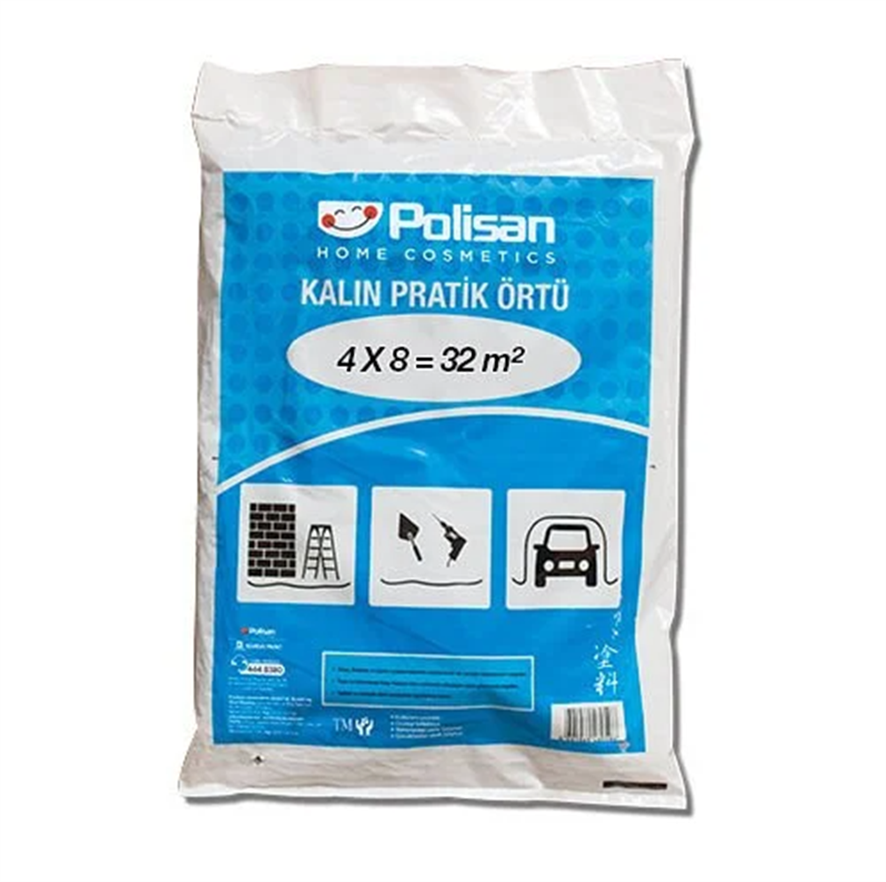 Polisan Kalın Prarik Örtü 4x =32 M2 