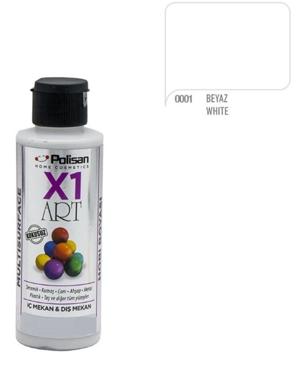 Polisan X1 Art Multısurface Hobi Boyası 120 ML