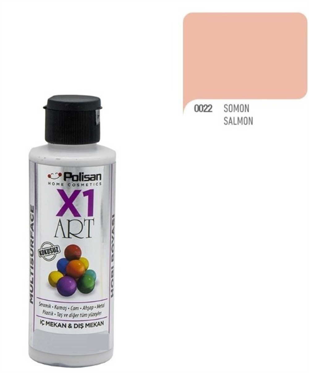 Polisan X1 Art Multısurface Hobi Boyası 120 ML