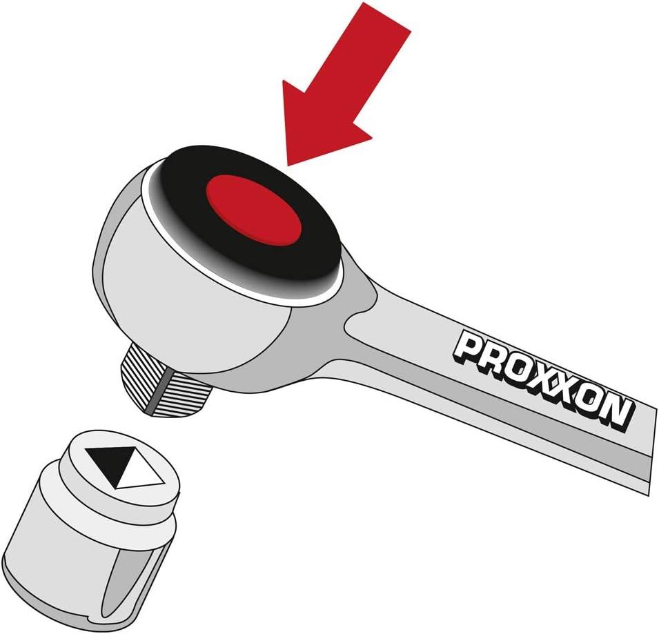 Proxxon 1/4-1/2 Cırcır Kollu 27 Parçalı Lokma Takımı 23020
