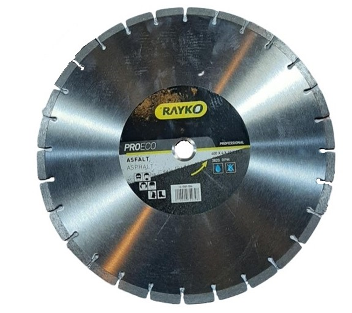 Rayko Elmas Testere Asfalt 400x4x10x25,4Daire Testere Bıçakları