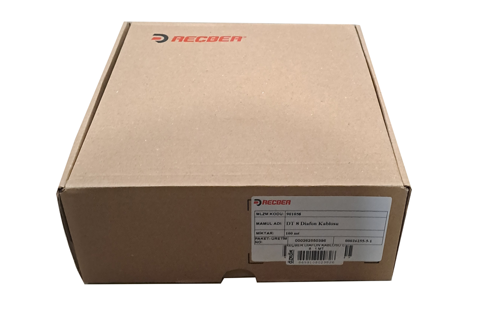 Reçber Diafon Kablosu Dt 8 (1 Metre)
