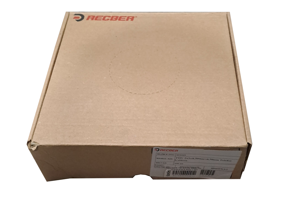 Reçber Telefon Kablosu 2 X 2 X 0,5+0.5 Pdv 1 Metre
