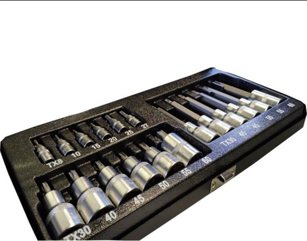 Retta 19 Pcs 1/4-1/2 Torx Lokma Anahtar Takımı Rlt1901