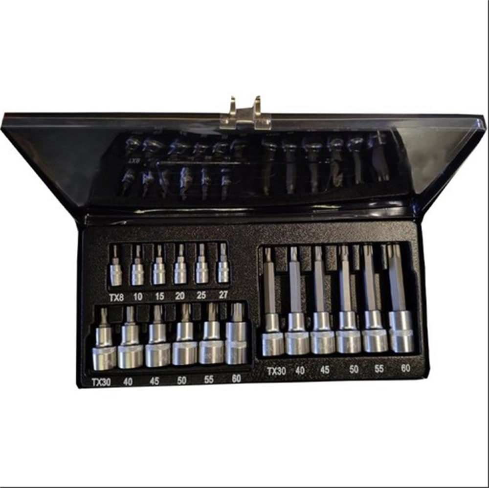 Retta 19 Pcs 1/4-1/2 Torx Lokma Anahtar Takımı Rlt1901