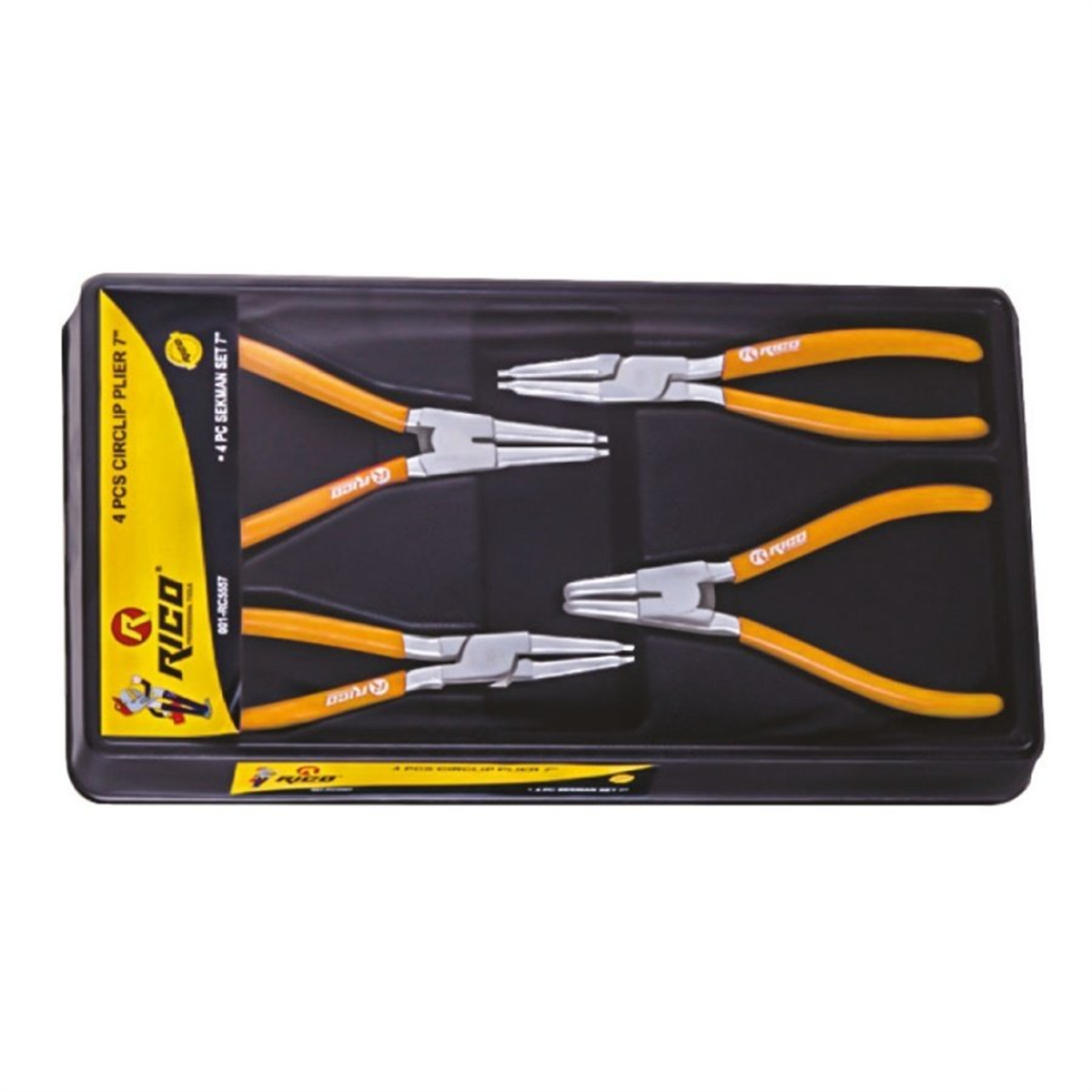Rico 4 Parça Sekman Pense Seti 5” RC5554