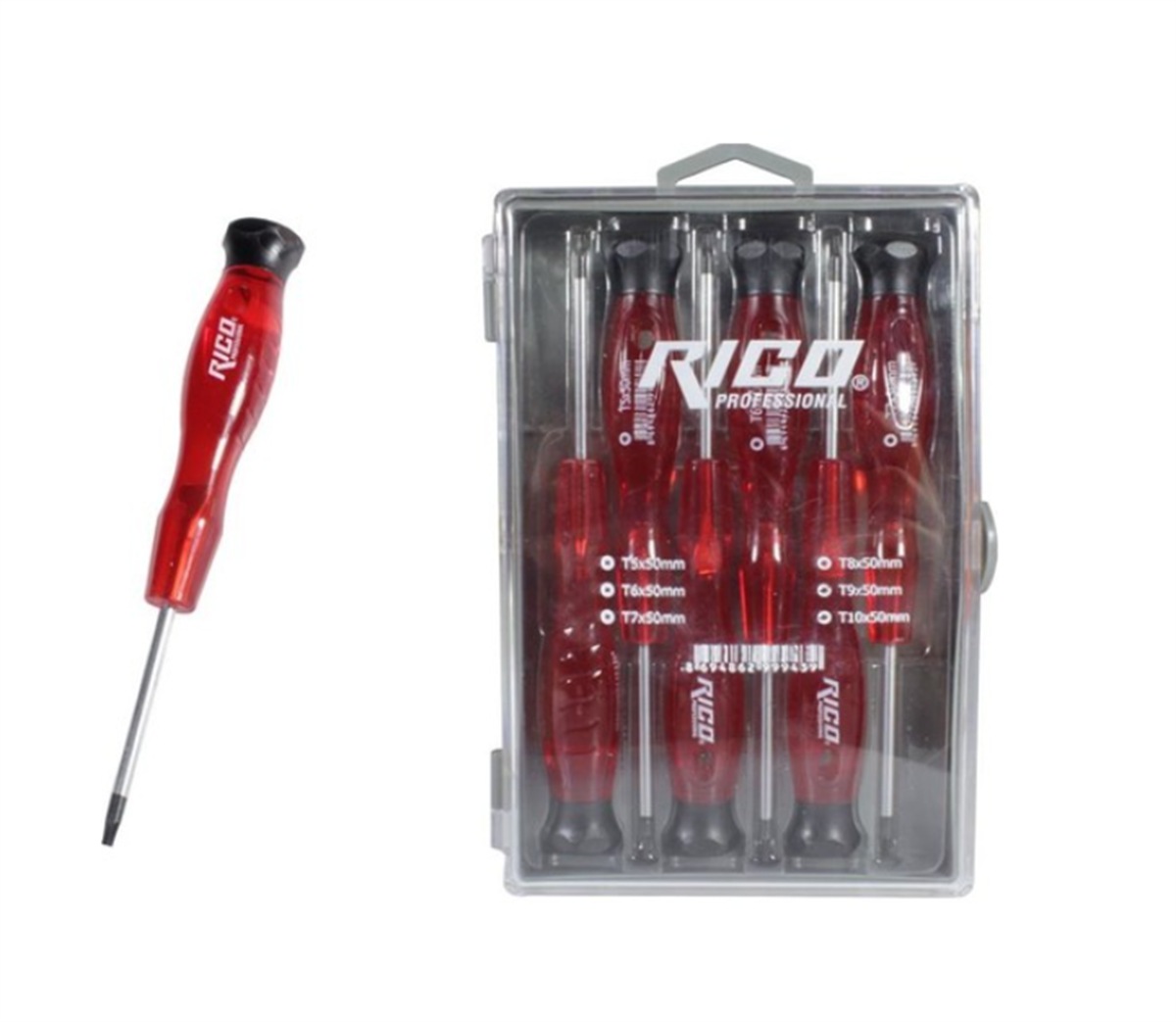 Rico 6 Parça Torx Saatçi Küçük Tornavida Seti KK1971