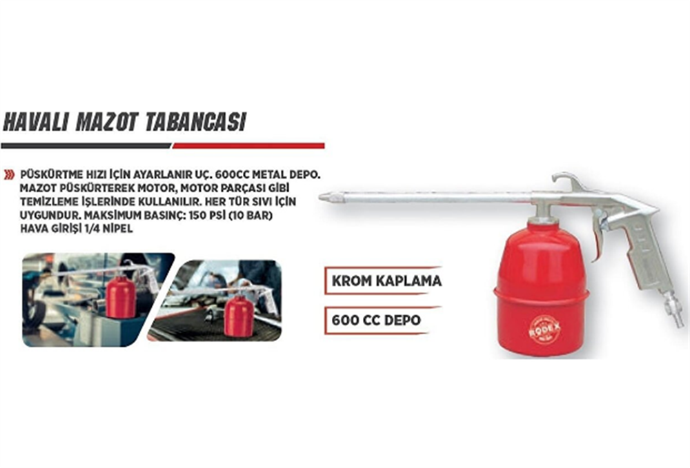Rodex Mazot Tabancası RHT13501