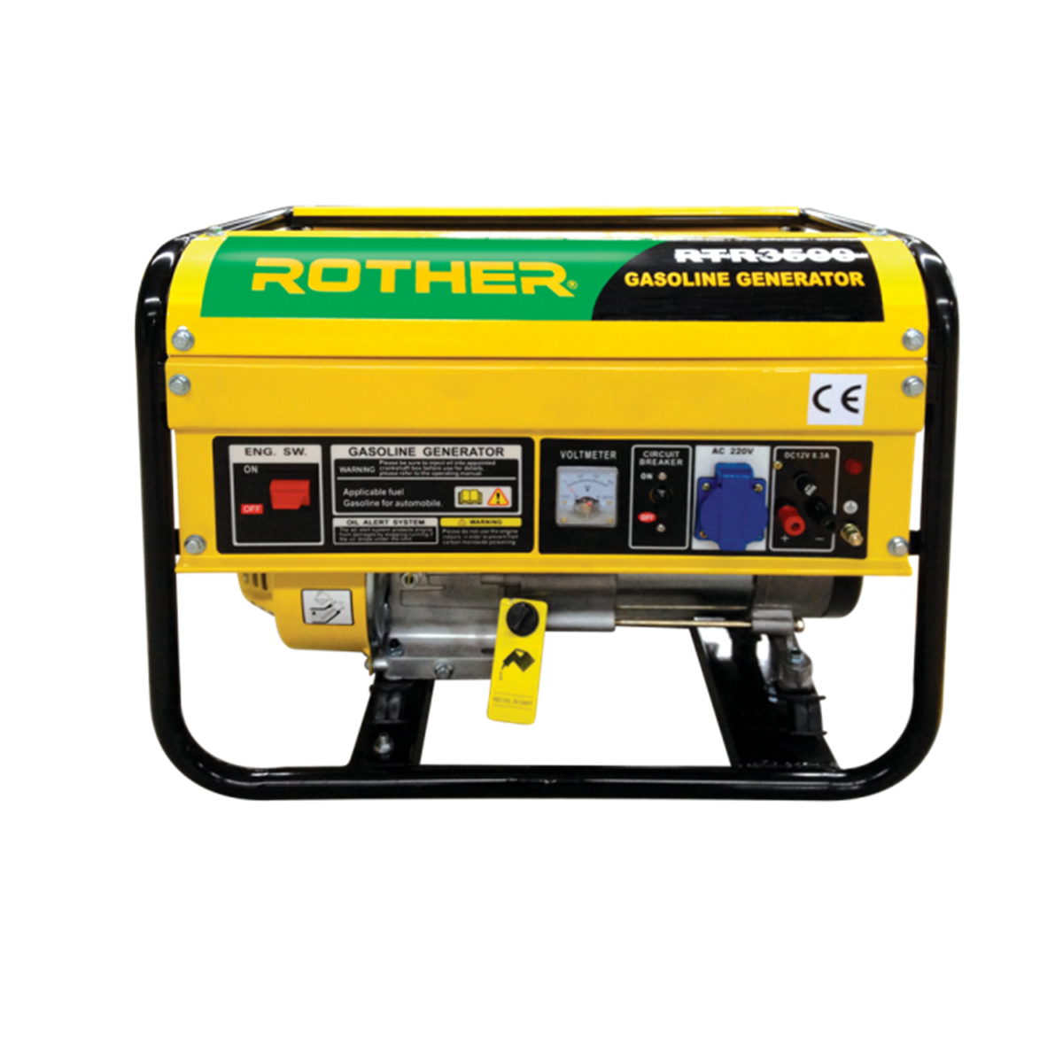 Rother Rtr3500 Benzinli Jeneratör 2.7 Kw