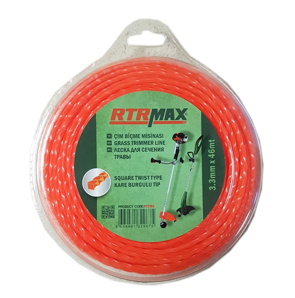 Rtrmax Çim Biçme Misinası Burgulu RTY353Misinalar