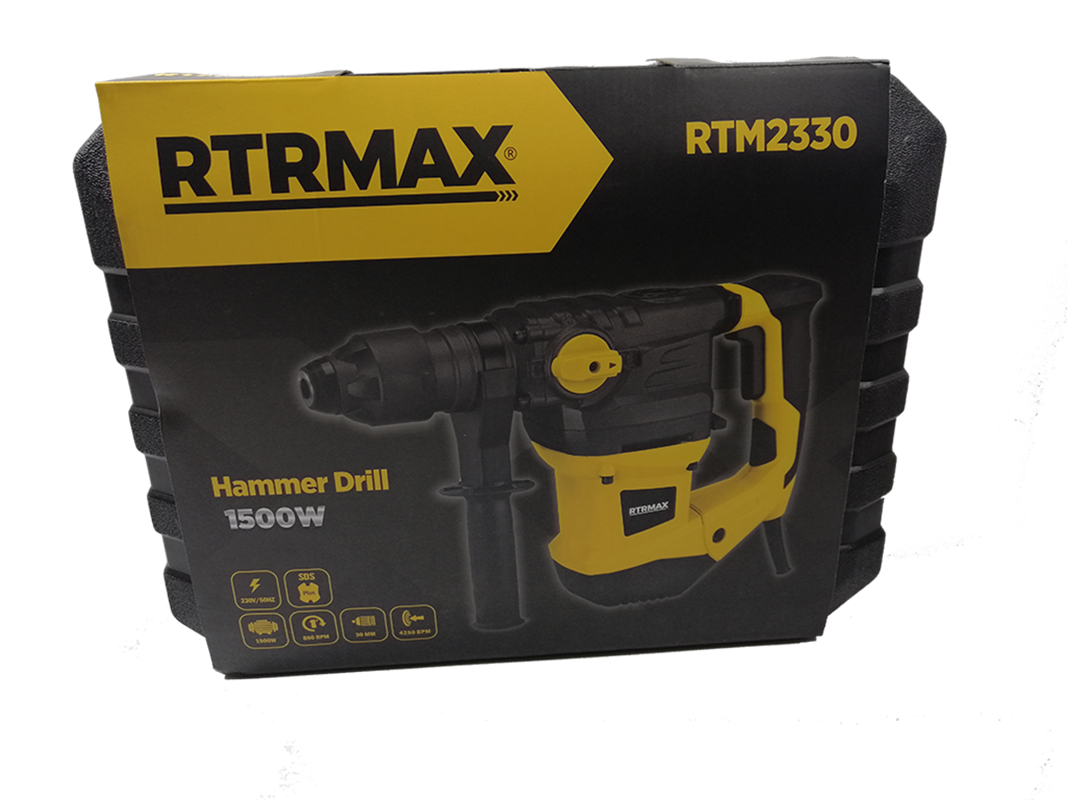 RTRMAX Rtm2330 Elektropnömatik Kırıcı - Delici Matkap 1500W
