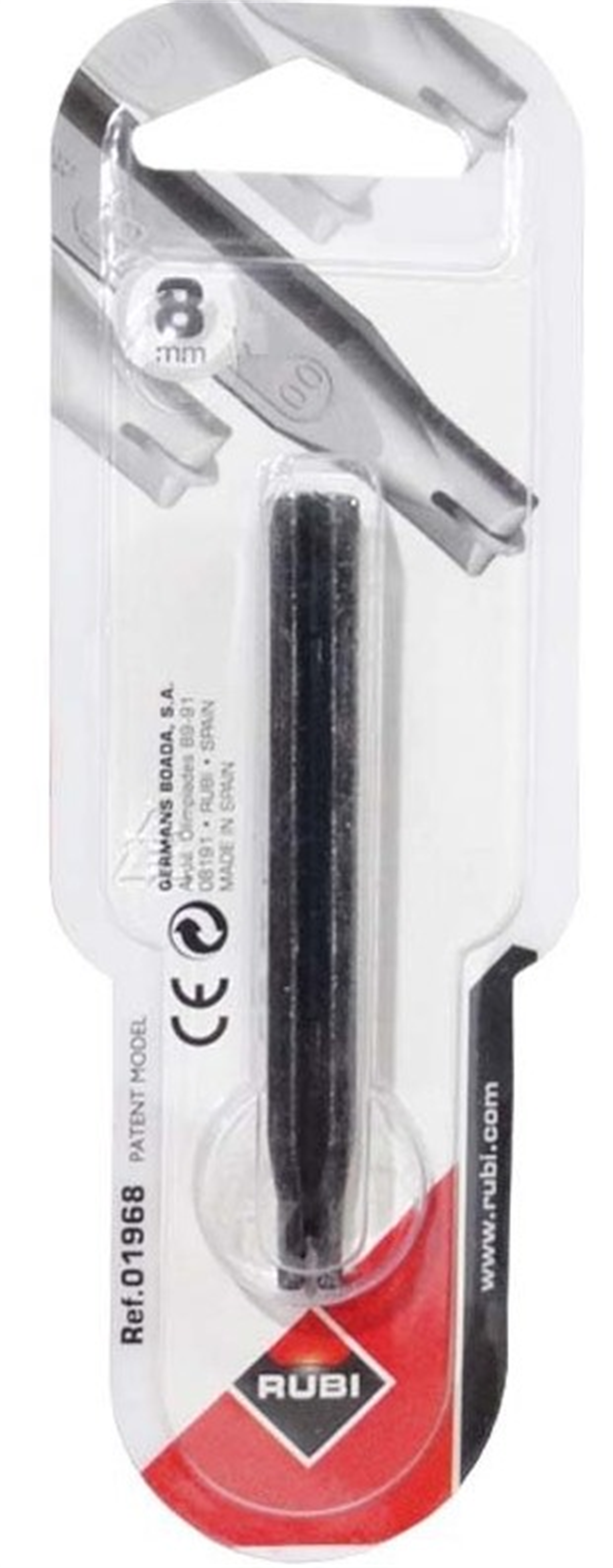 Rubi Seramik Kesme Makinası Elması 8 Mm