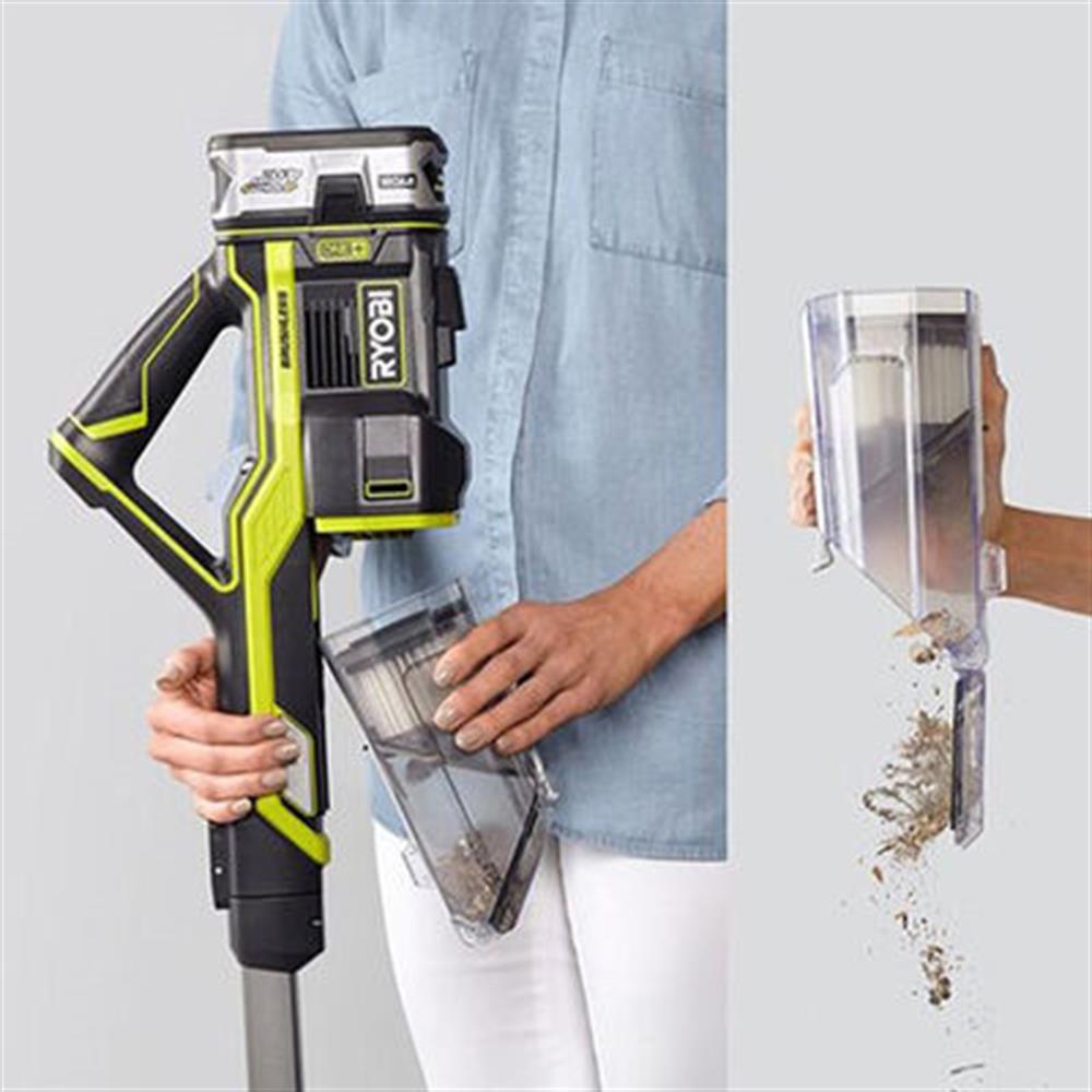 Ryobi R18SV7-140G Dikey El Süpürgesi 18V Kömürsüz Akülü