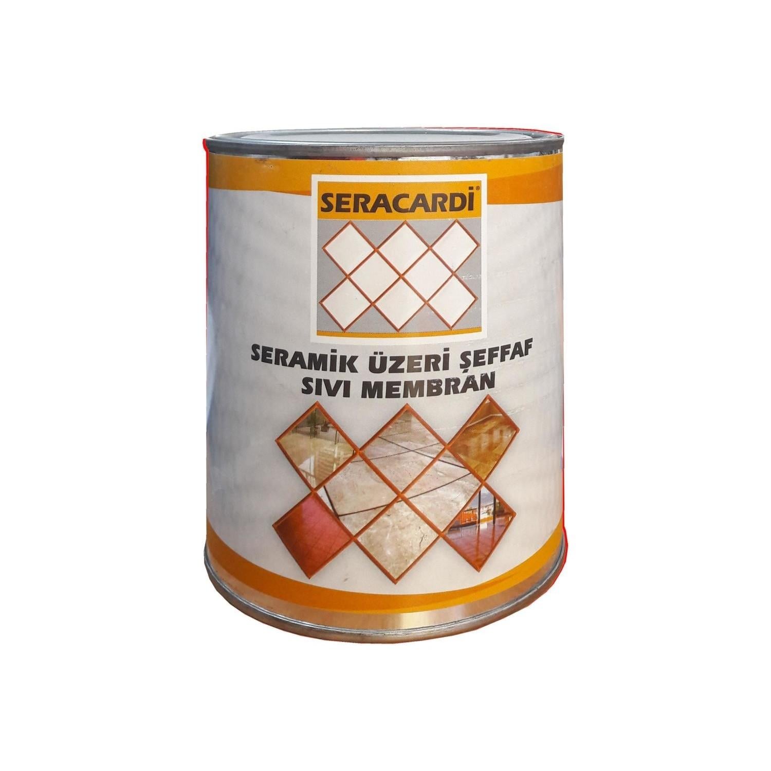 Seracardi Seramik Üstü Şeffaf Sıvı Membran 1 KgYapı Kimyasalları