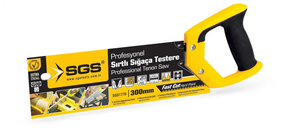 Sgs 300 Mm Sırtlı Sığaça Testere SGS1770