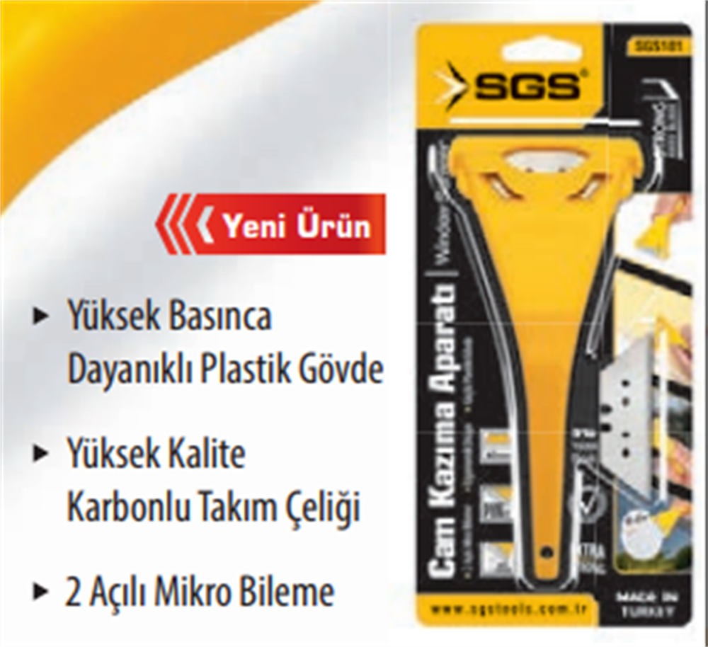 Sgs Cam Kazıma Aparatı SGS181