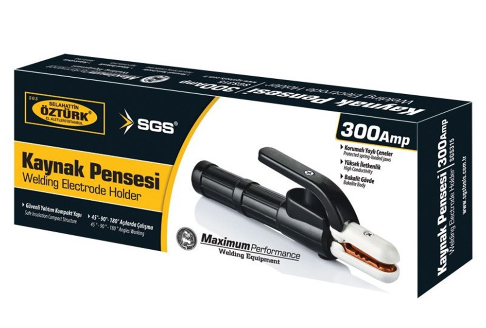 SGS Kaynak Pensesi Bakalit 300 Amper SGS315