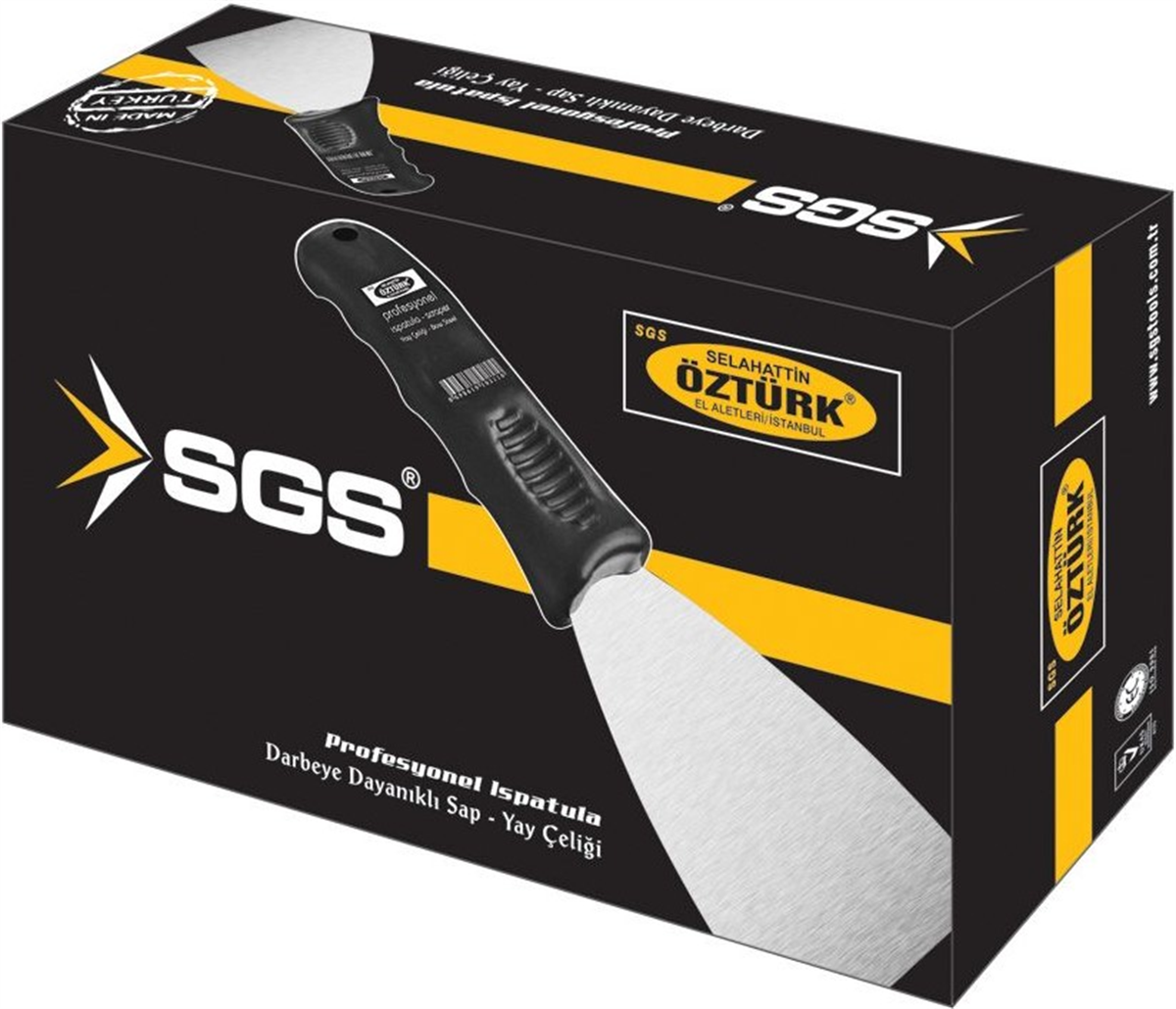SGS Öztürk Macun Ispatula Plastik Saplı 100 Mm SGS368