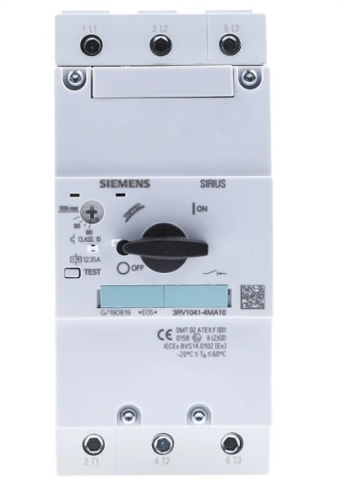 Siemens 3RV1041-4MA10 Motor Koruma Şalteri 80-100 Amper  