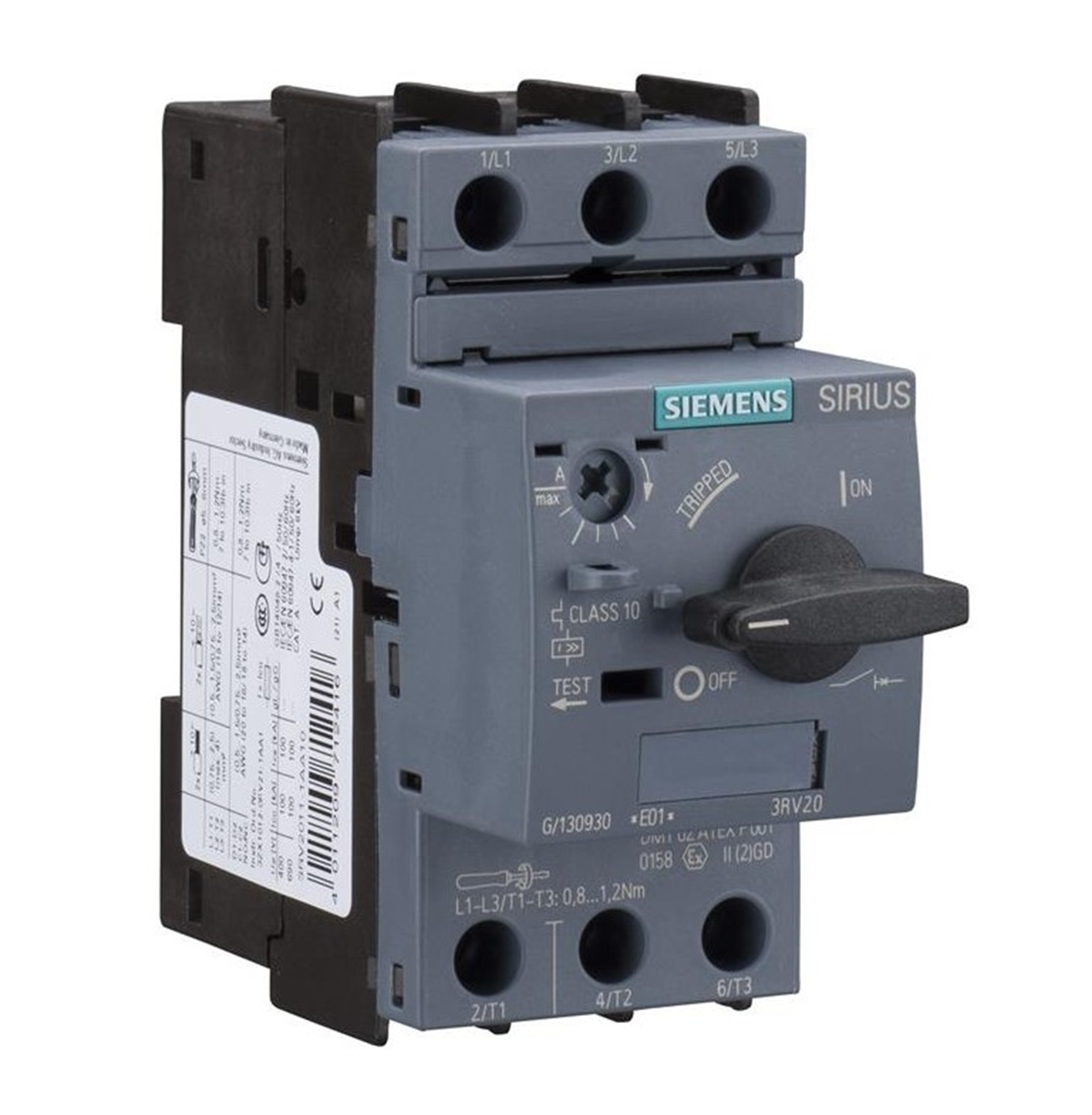 Siemens 3RV2011-1EA10 2,8-4 A Motor Koruma Şalteri Termik Şalter