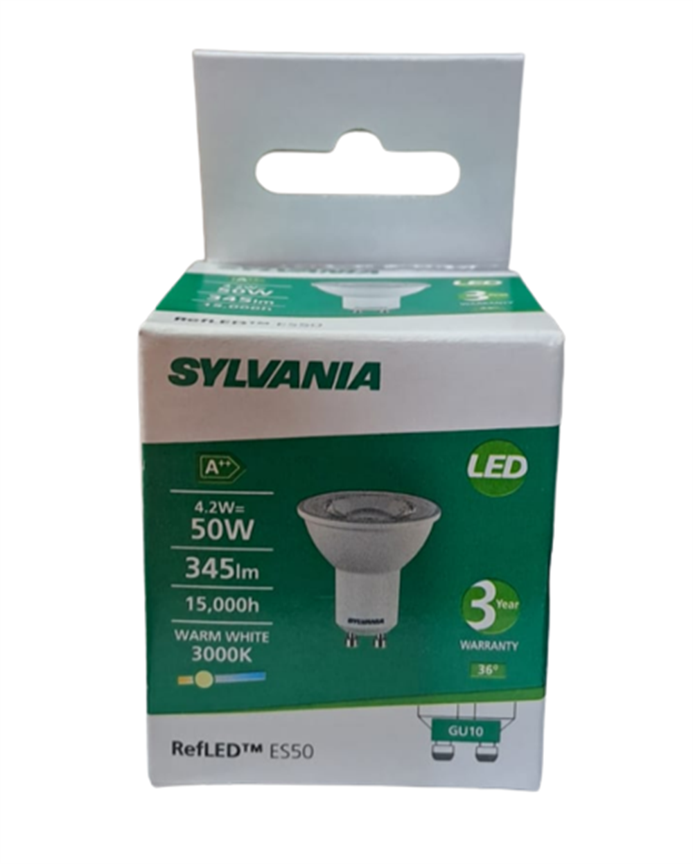 Sylvanıa Led Çanak Ampul GU10 Duy 4.2W Günışığı