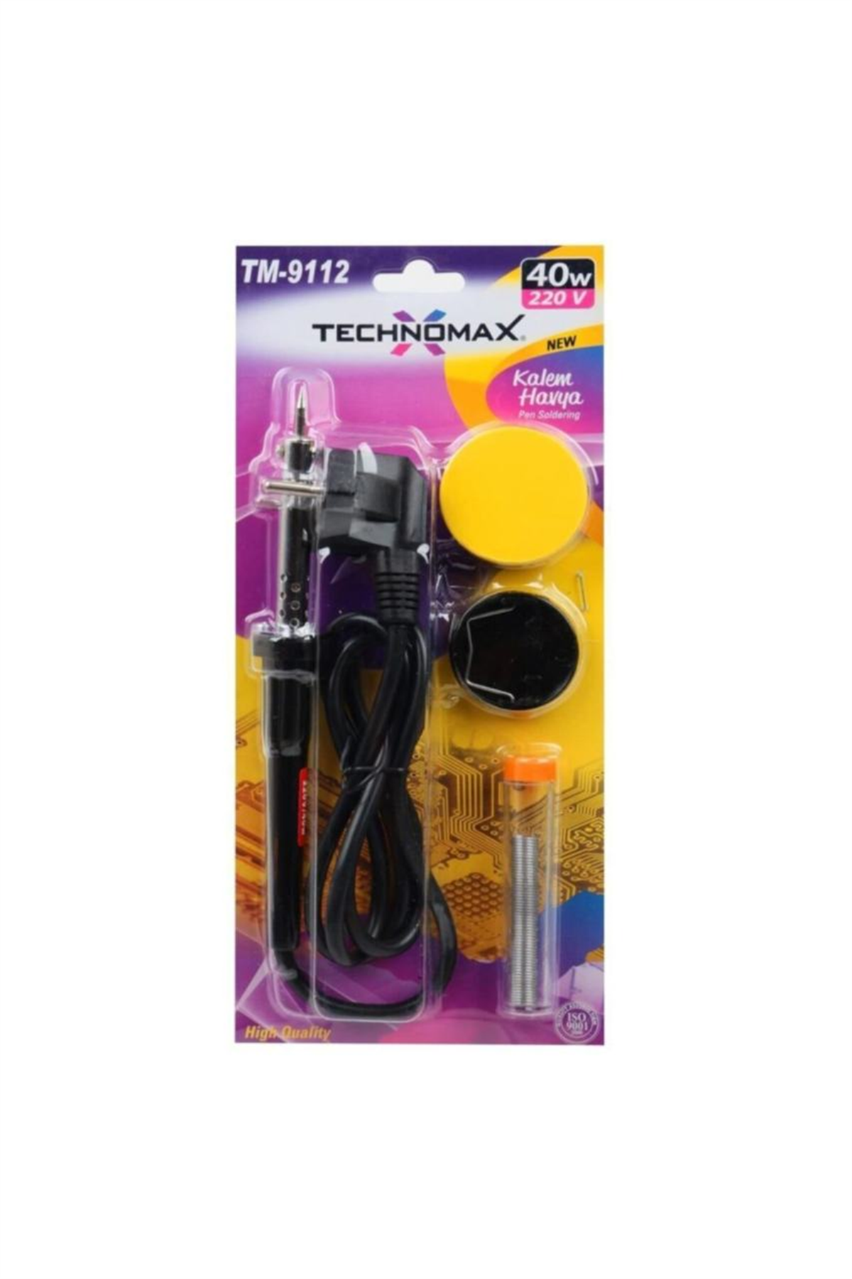 Technomax TM-9112 40 Watt Kalem Havya Seti