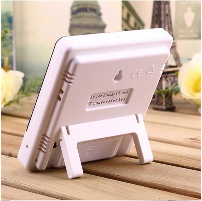 Temperature Dijital Saatli Nem Ölçer Termometre HTC-1