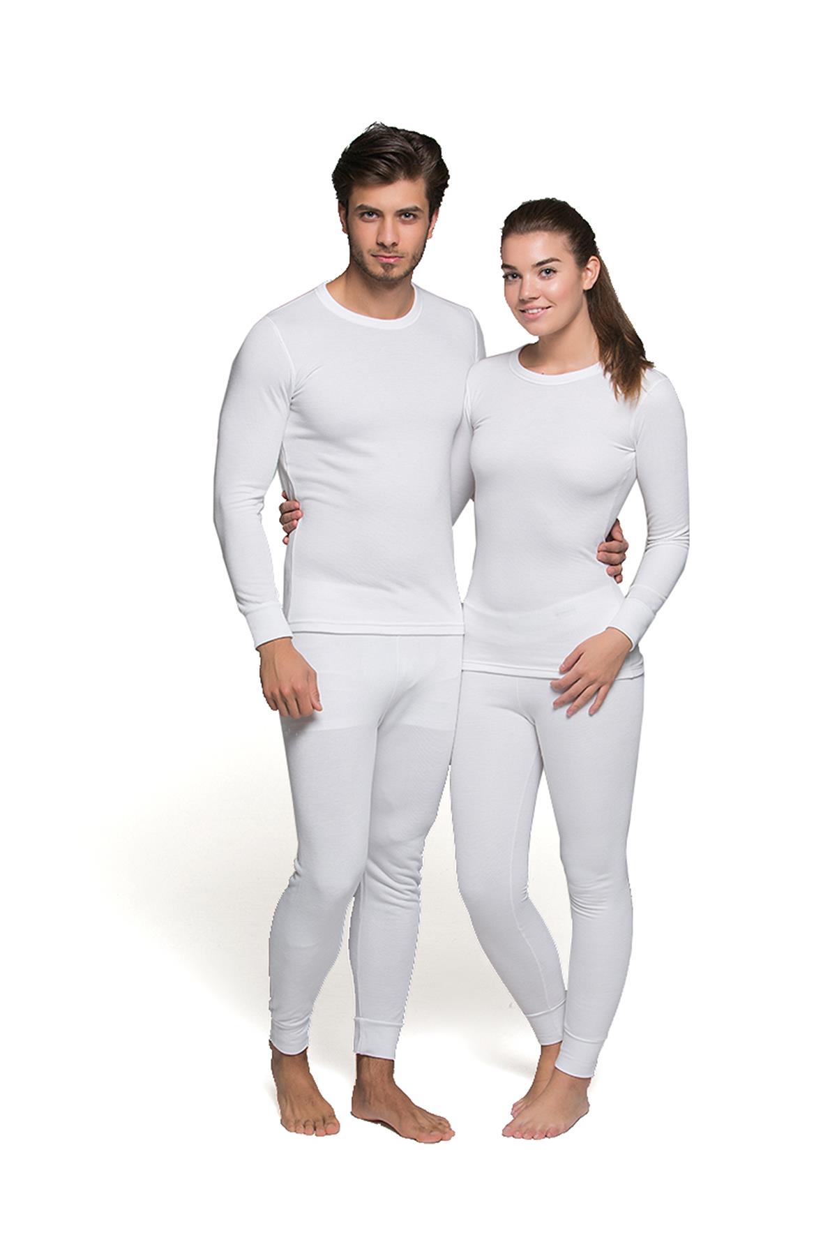 Thermoform Unisex Termal İçlik Beyaz Renk M BedenEv & Yaşam Ürünleri
