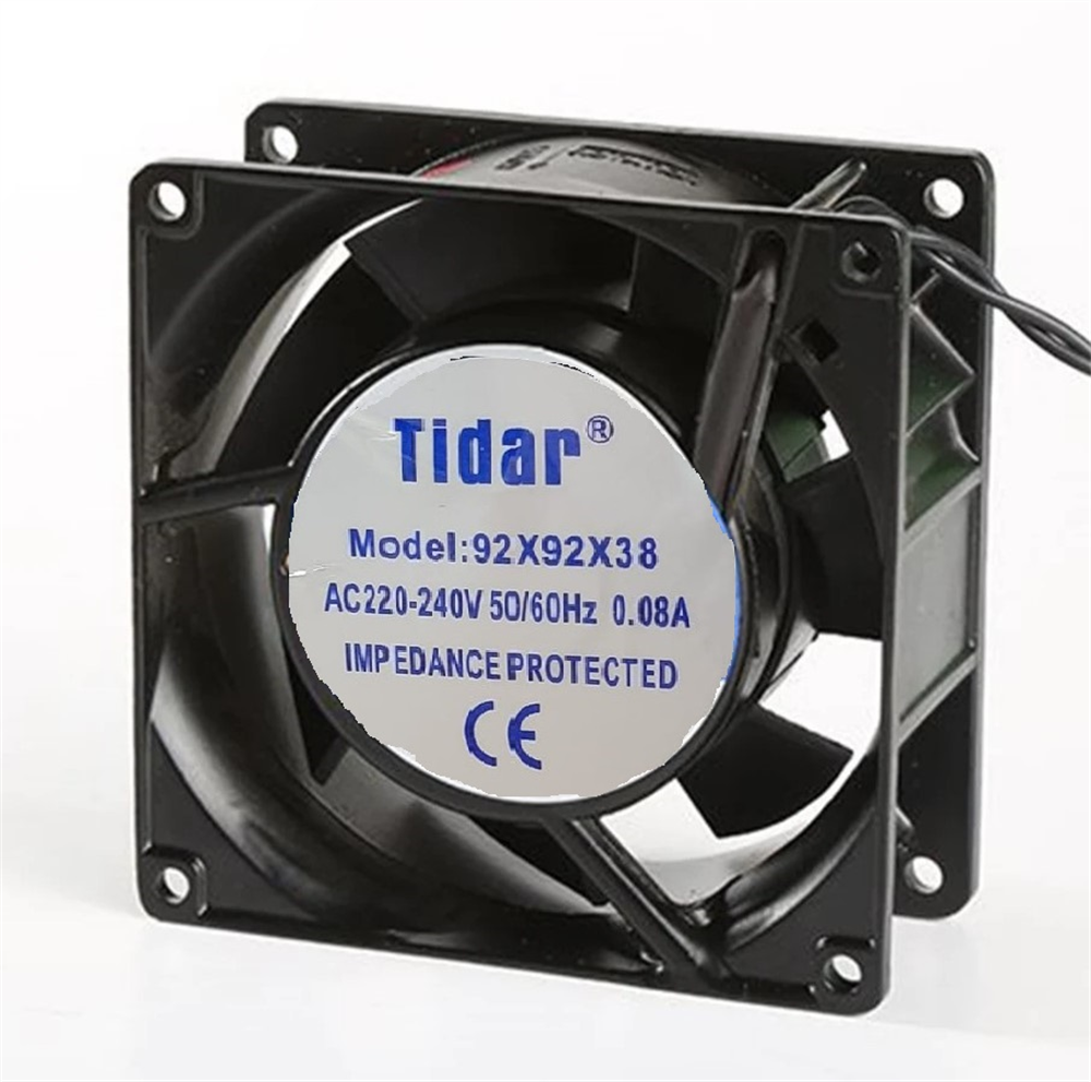 Tidar Kare Fan 92 X 92 X 38 220VFan ve Havalandırma Grubu