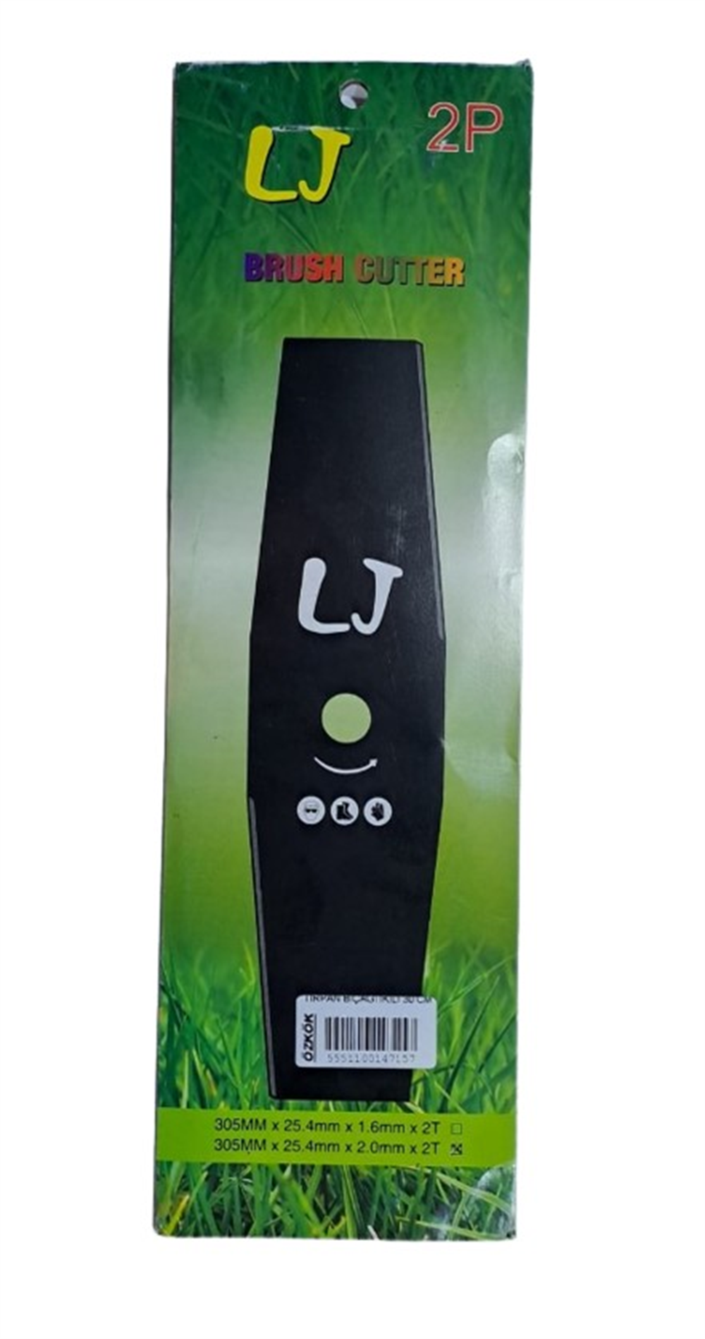 Tırpan Bıçağı İkili 305 x 2.0 x 25.4 x 2T